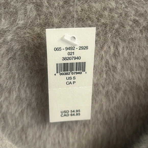 Aerie fuzzy gray cardigan - Picture 5 of 5